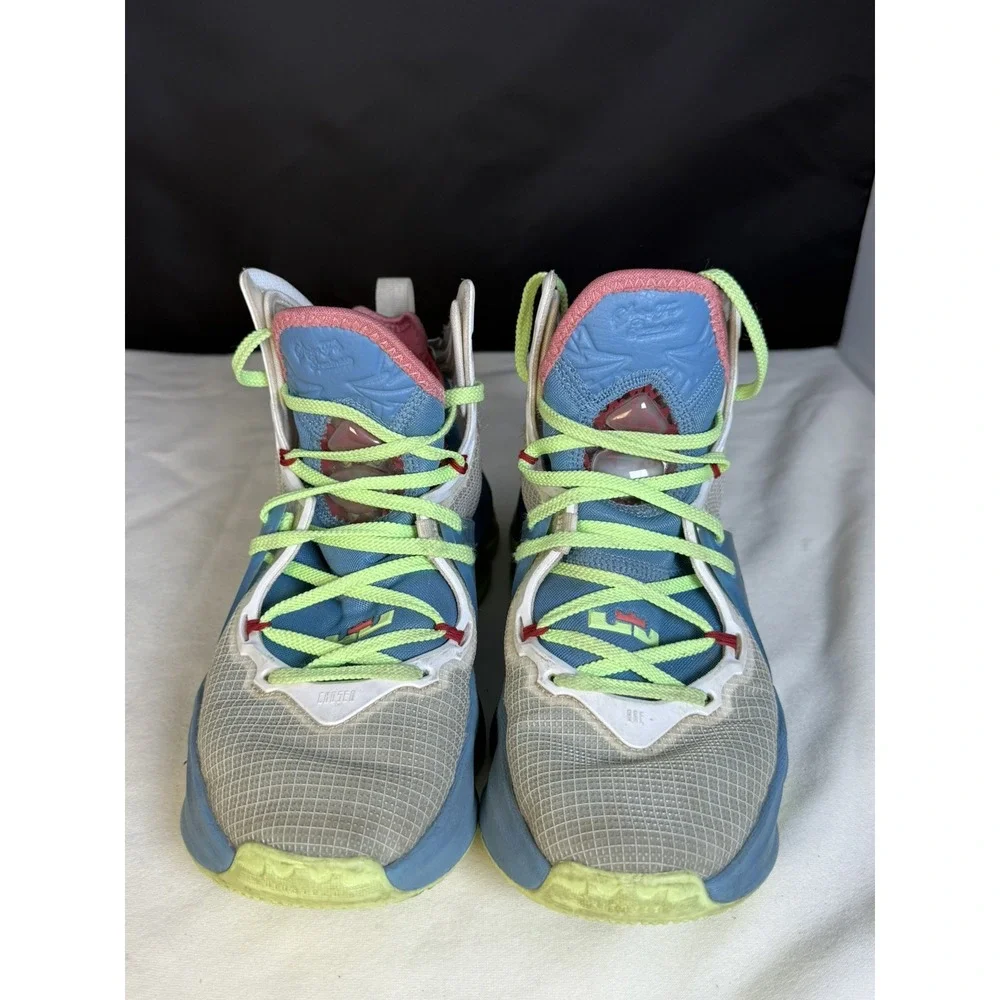 Nike Lebron XIX 19 Dutch Blue White DC9339-400 Shoes‎ Sneakers Kids 6.5